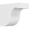Ekena Millwork Standard Del Monte Architectural Grade PVC Rafter Tail, 6"W x 10"H X 12"L RFTP06X10X12DEL - alternate 1